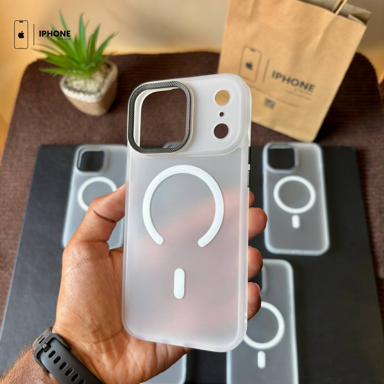 MagSafe Metal Camera Case