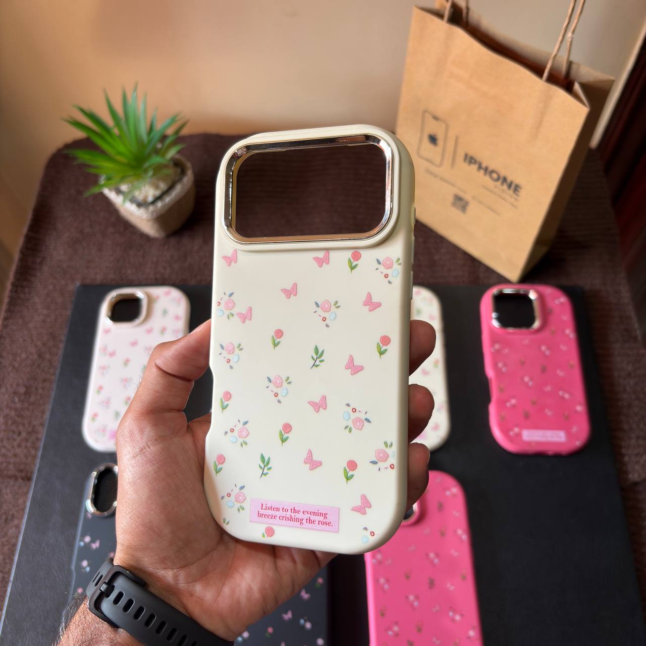 Silicone Flowers Case