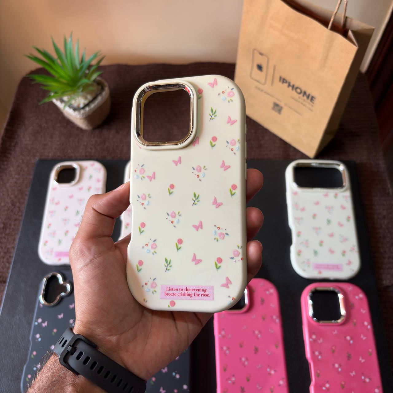 Silicone Flowers Case