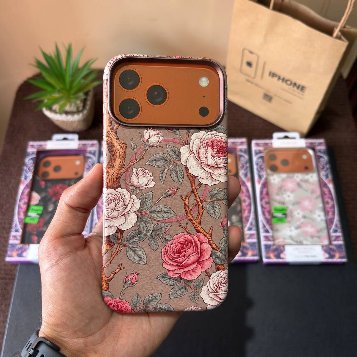 Asthetic Flowers Case