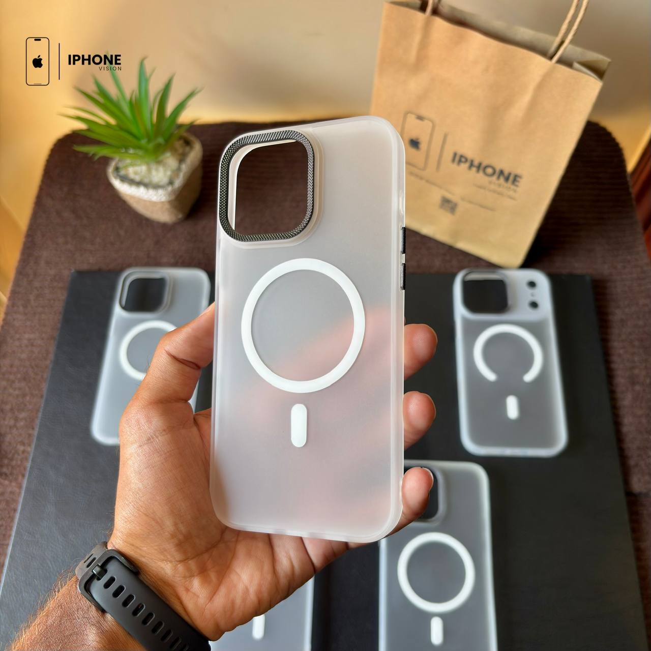 MagSafe Metal Camera Case