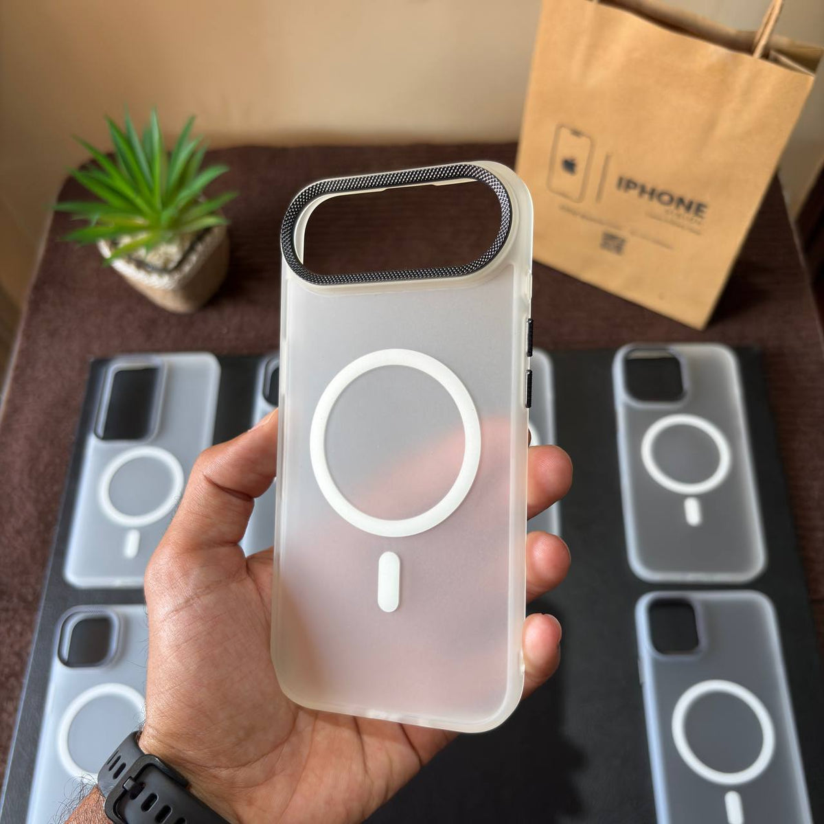 MagSafe Metal Camera Case